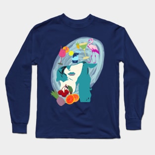 Beach party girl Long Sleeve T-Shirt